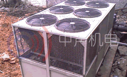 风冷热泵、风冷冷水机组噪声治理