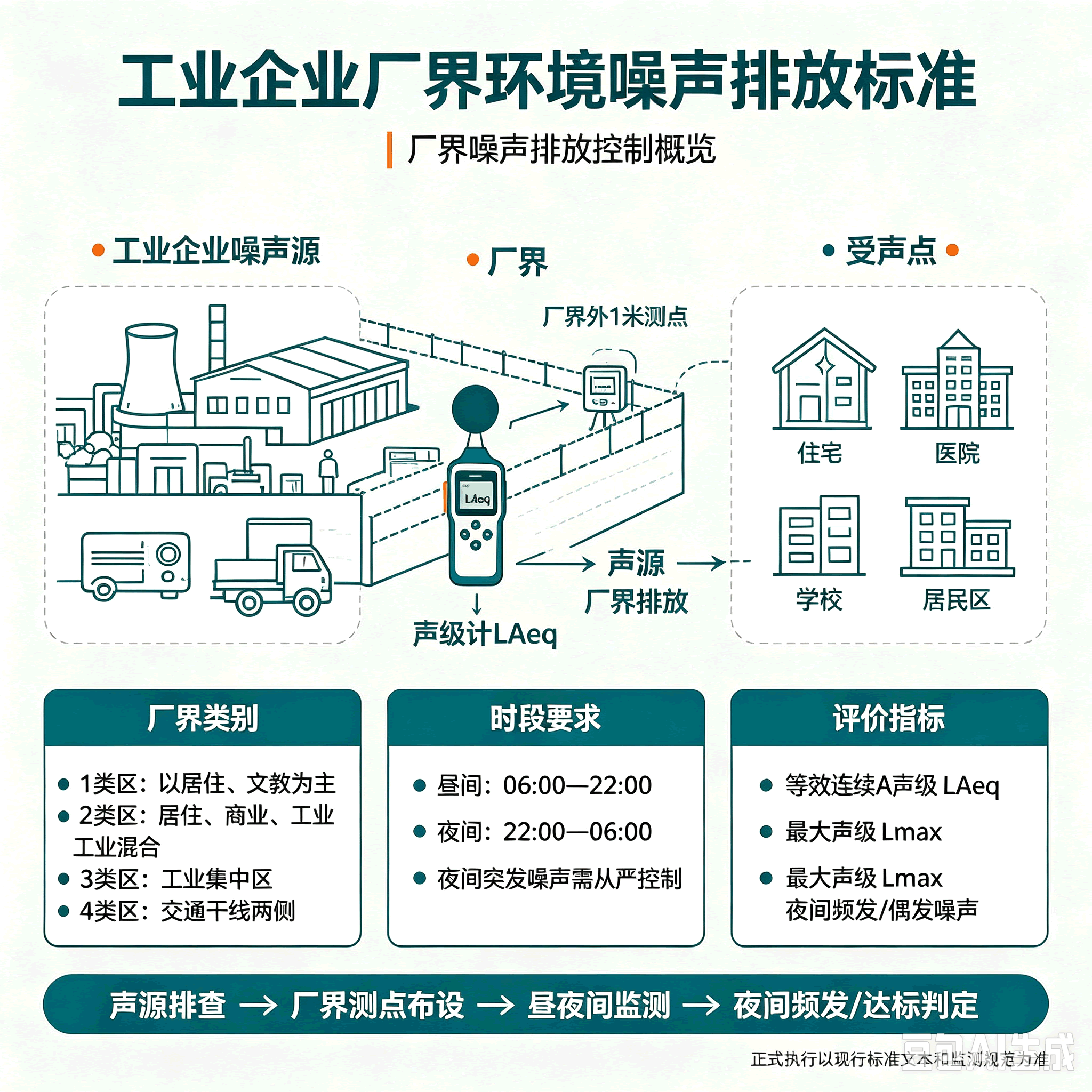 工业企业厂界环境噪声排放标准